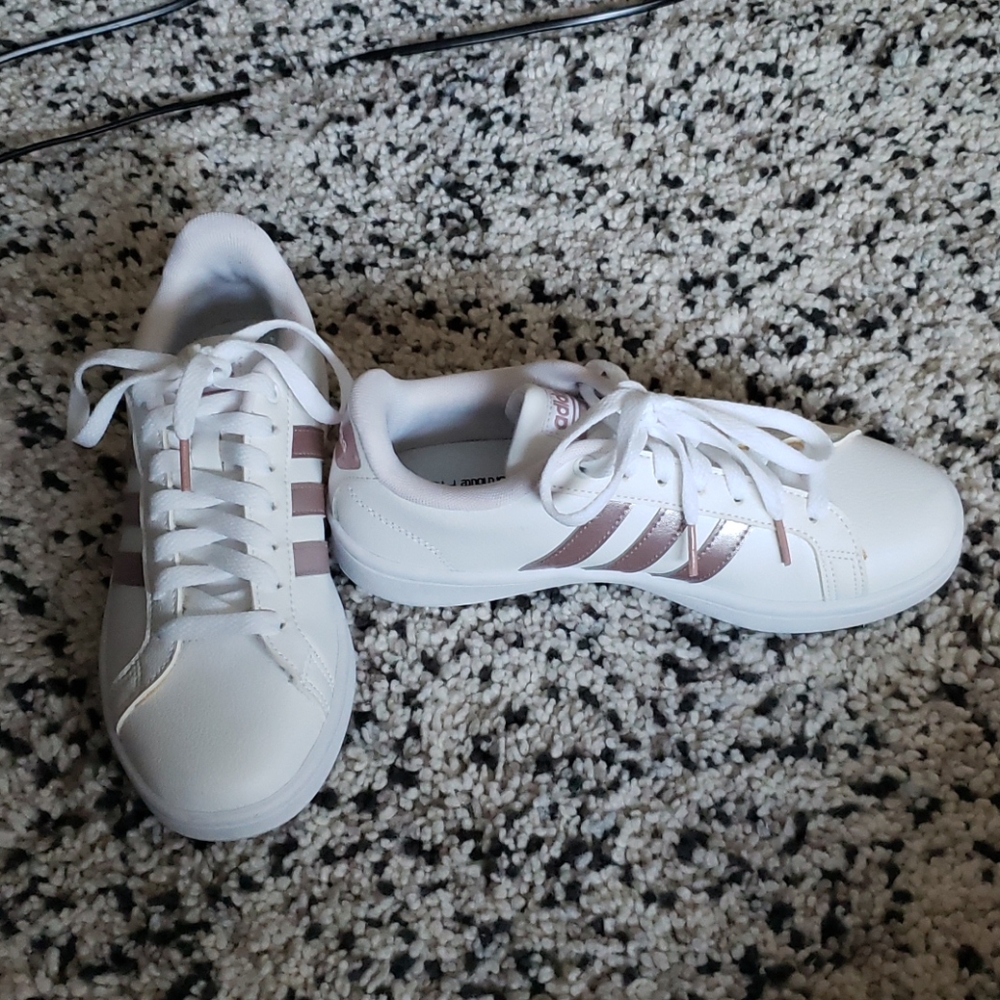 Adidas Superstar Metallic Rose Gold Sneakers